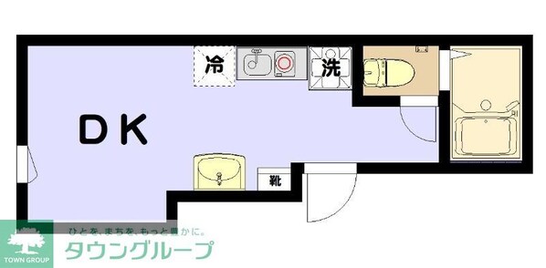 仮称・蛎殻町新築マンションの物件間取画像